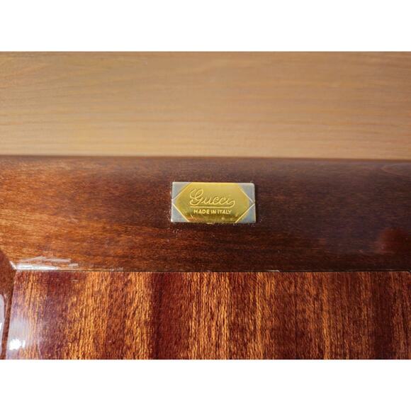 Vintage Rare 70's GUCCI Italy Picture 5"x4" Photo Frame - Picture 7 of 7